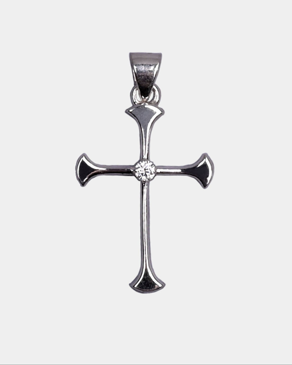 925. Sterling Silver Eclat Cross pendant
